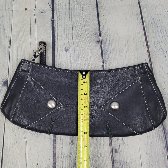 CHRISTOPHER KON | leather zip wristlet - Picture 10 of 11